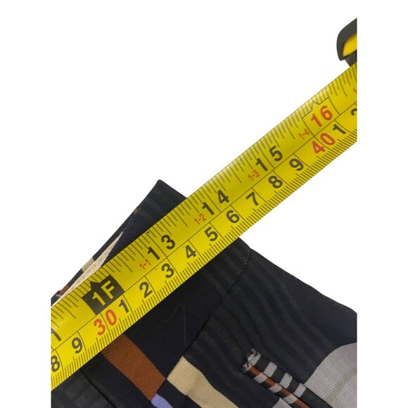 Zara ZW Womens Pants XS Multicolor Plaid Checked Relaxed Straight 8370/033 NWT - Picture 12 of 14